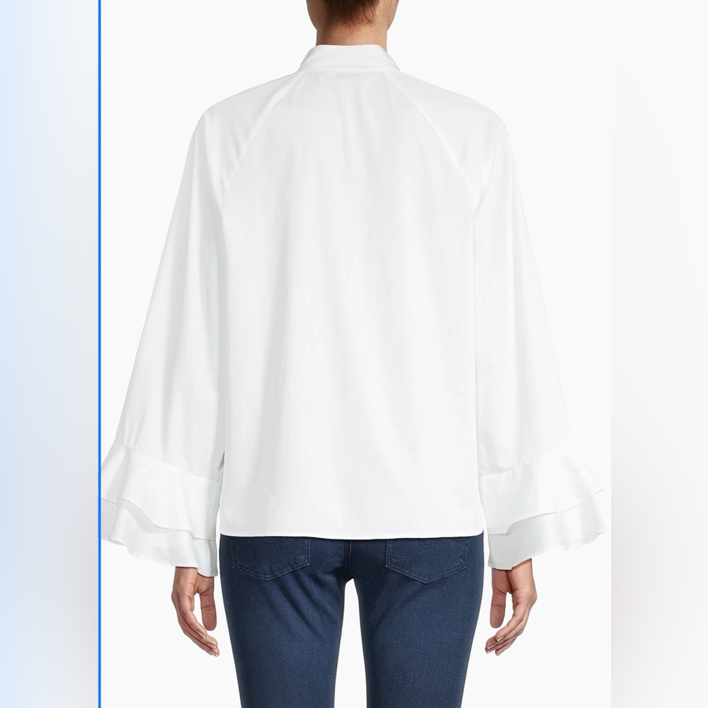 Harshman Nagisa Cotton Popover Blouse - Picture 4 of 5